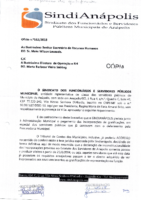 2018 – 582 – OFÍCIO ENVIADO – PARA SEC. RH E DIRETORA DO RH – SOLICITANDO A LISTAGEM DOS SERVIDORES QUE TEM DIREITO A INCORPORAÇÃAO DAS GRATIFICAÇÕES
