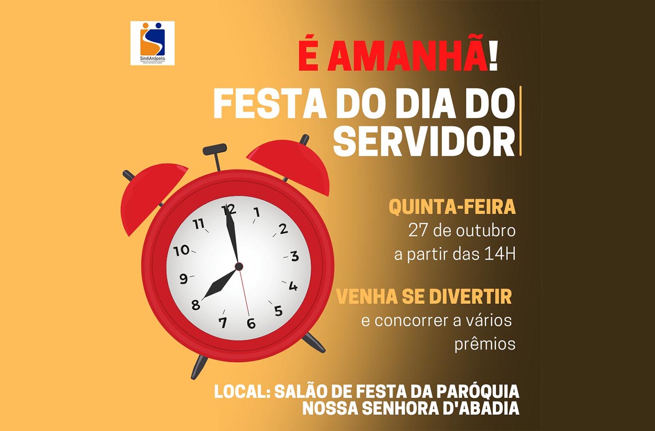 Festa Em ComemoraÇÃo Ao Dia Do Servidor PÚblico Sindianápolis Sindicato Dos Funcionários E 3084